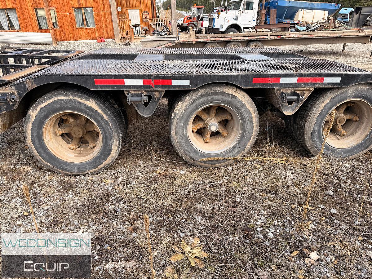 Used 1991 Trail King 50 Ton Lowboy Trailer
