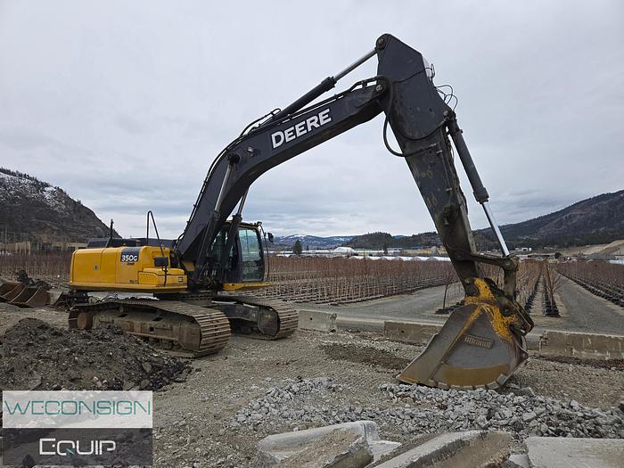 Used 2018 John Deere 350G Excavator