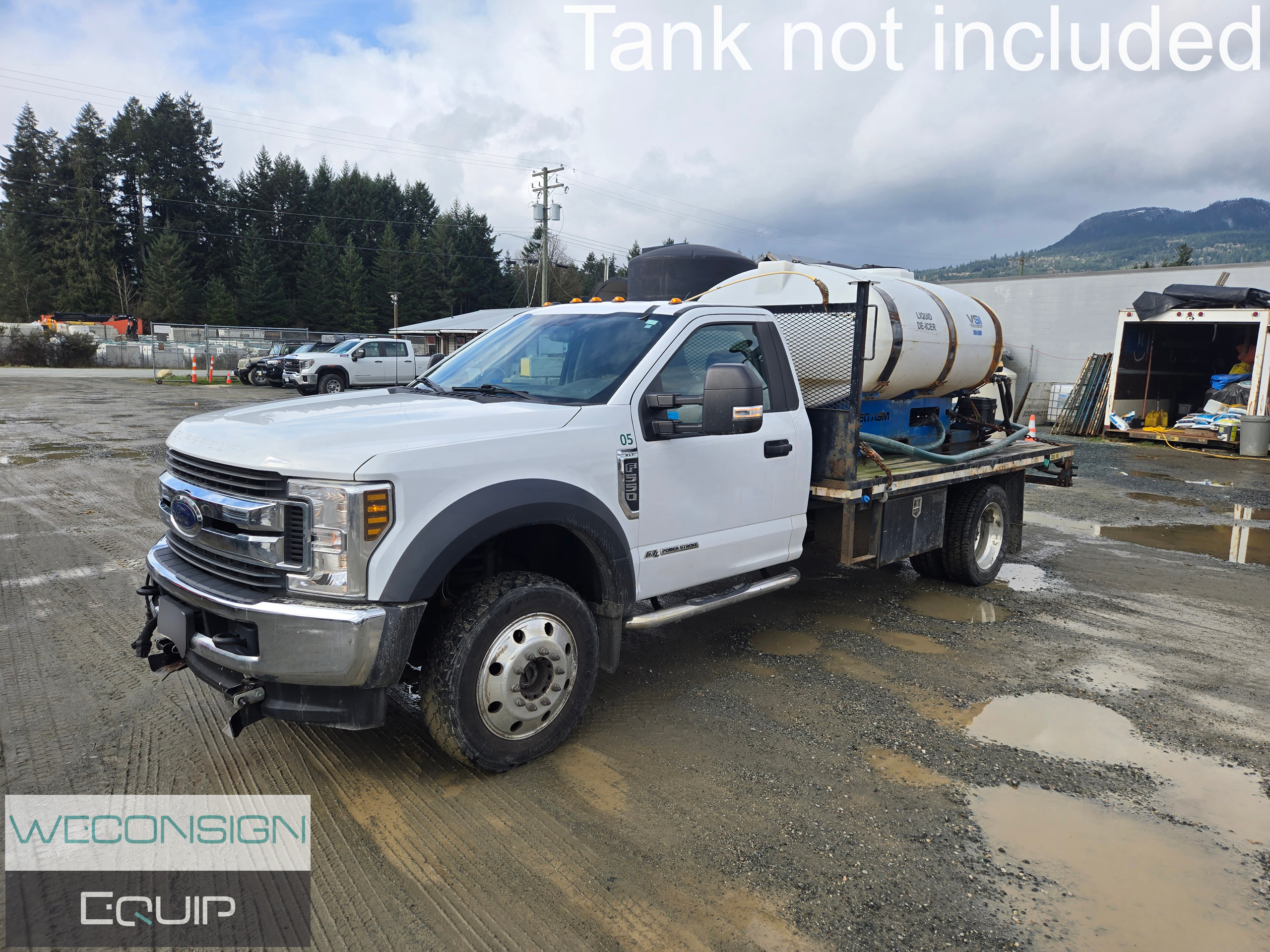 Used 2019 Ford F550 Flat Deck Truck