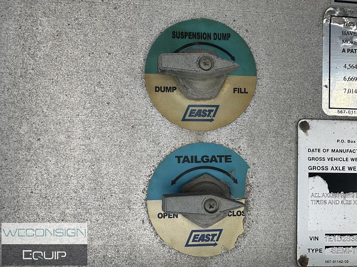 Used 2012 East Genesis End Dump