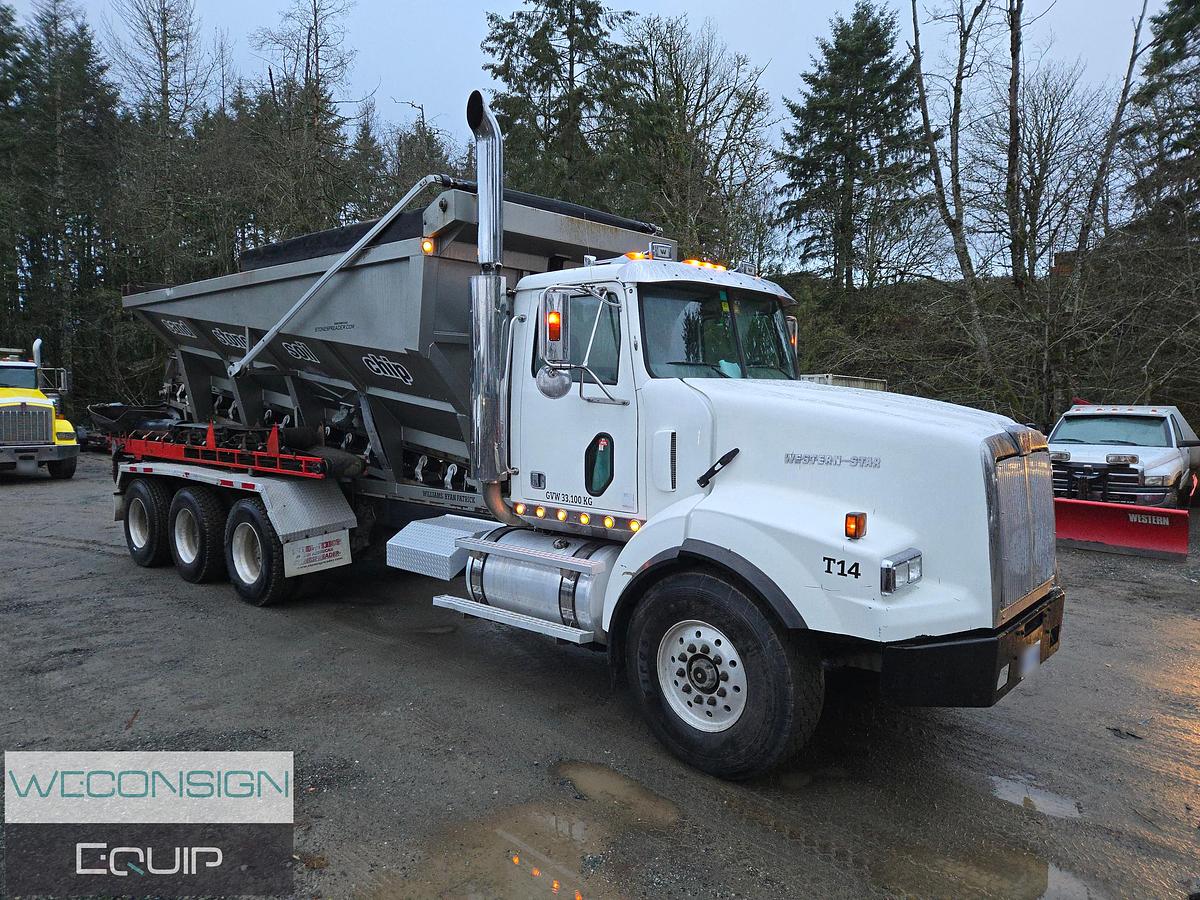 Used 2007 Western Star 4900 Tri Drive Stone Slinger