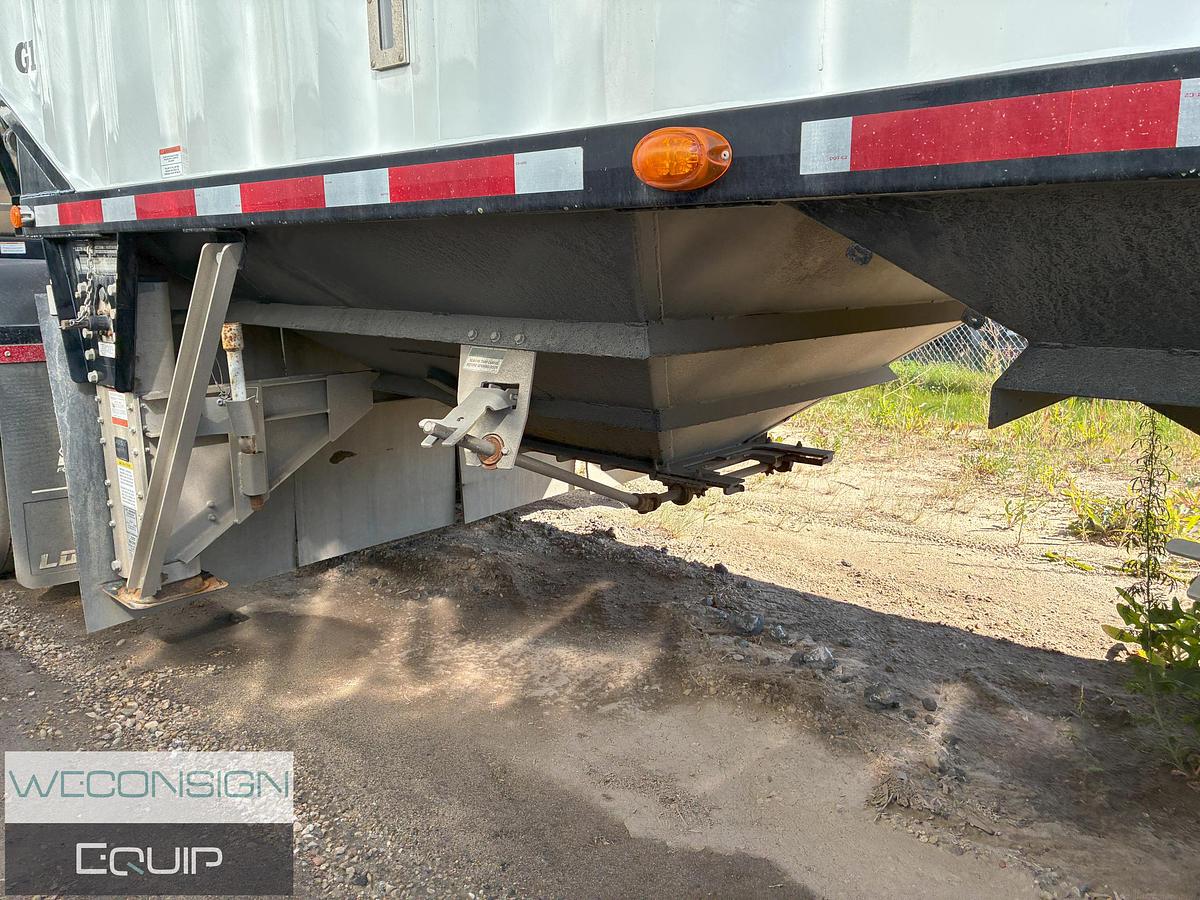 Used 2024 Lode King Super B Bottom End Dump Gravel Trailer