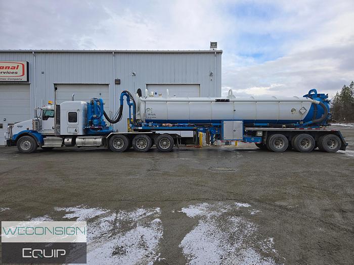 Used 2015 Kenworth T800 Tri Drive Code Semi Vac