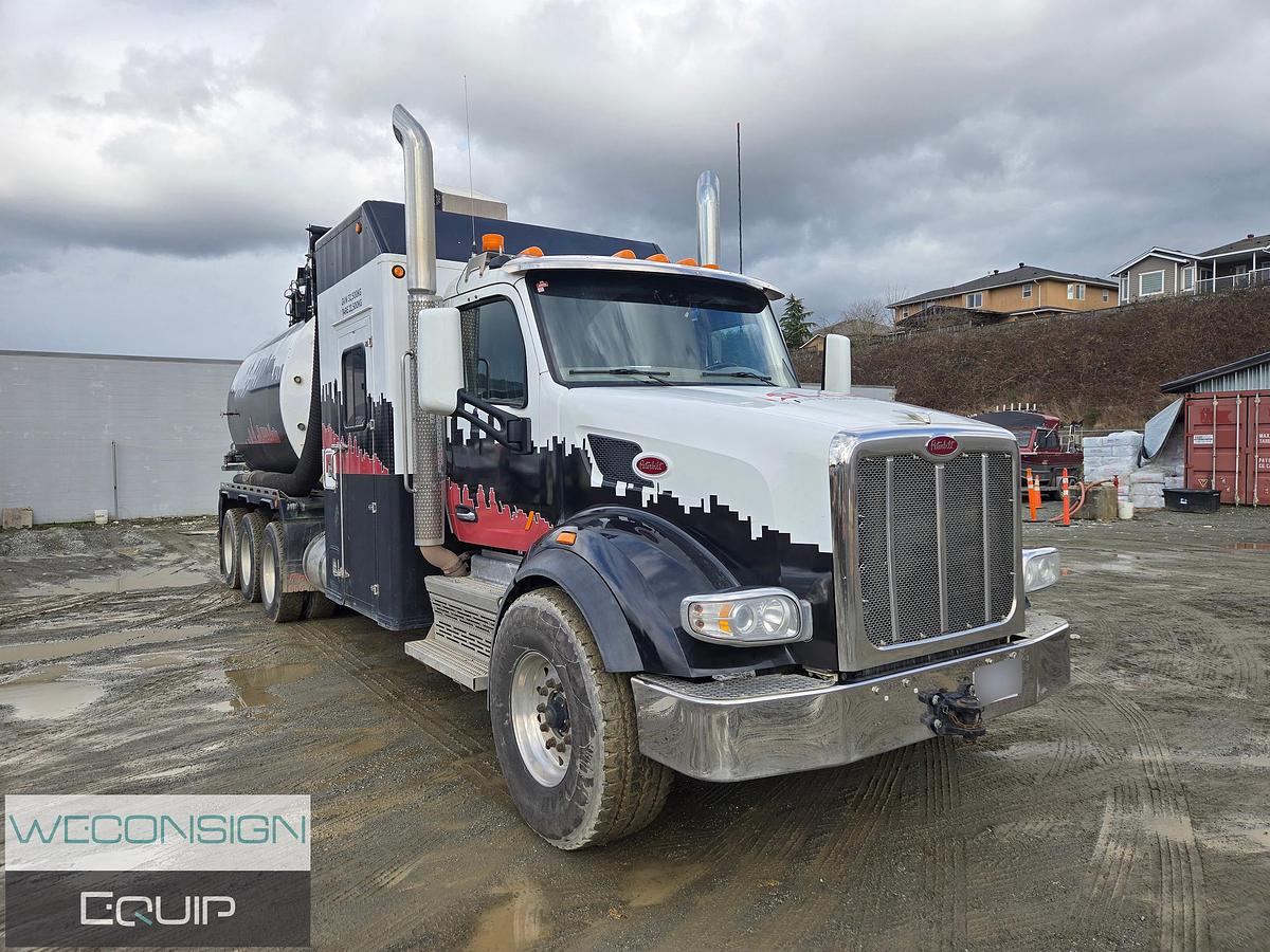Used 2020 Peterbilt 567 Tri Drive Hydro Excavator