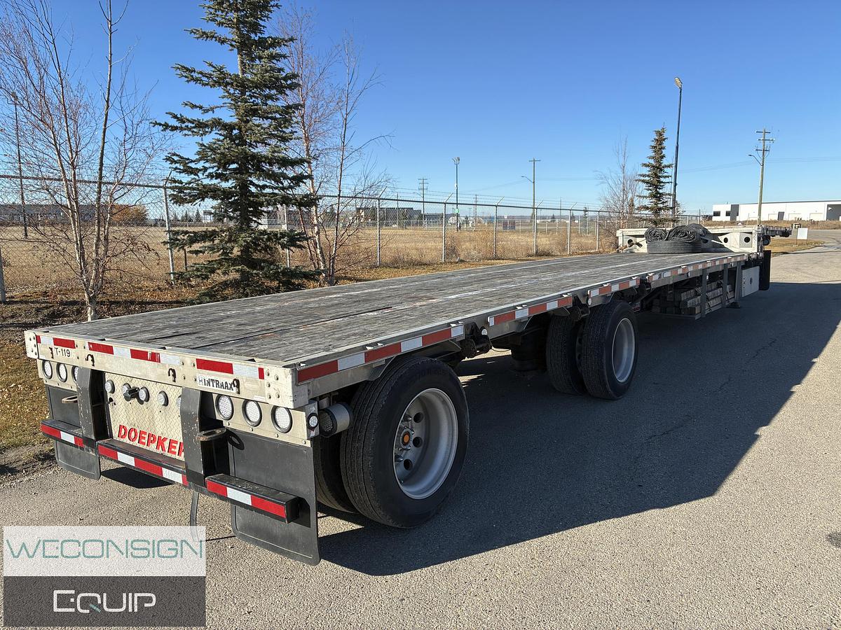 Used 2010 Doepker DC13665-S Step Deck Trailer