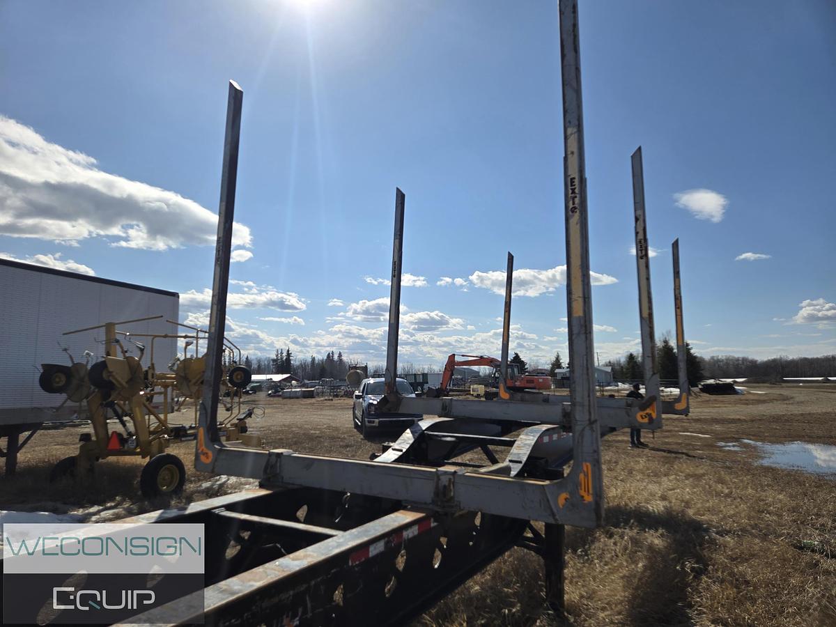 Used 2017 Doepker Hay Rack Logging Trailer