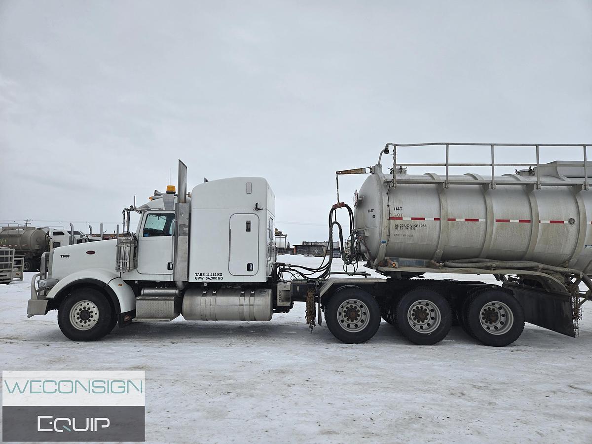 Used 2015 Peterbilt 367 Tri Drive Sleeper Wet Kit Truck