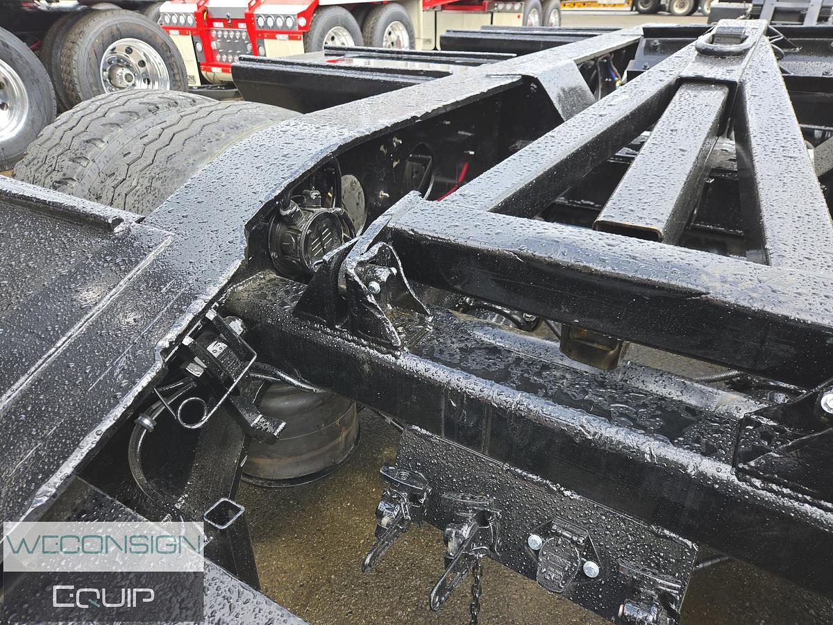 Used 2005 K-Line 60 Ton Lowbed Trailer and Jump Jeep