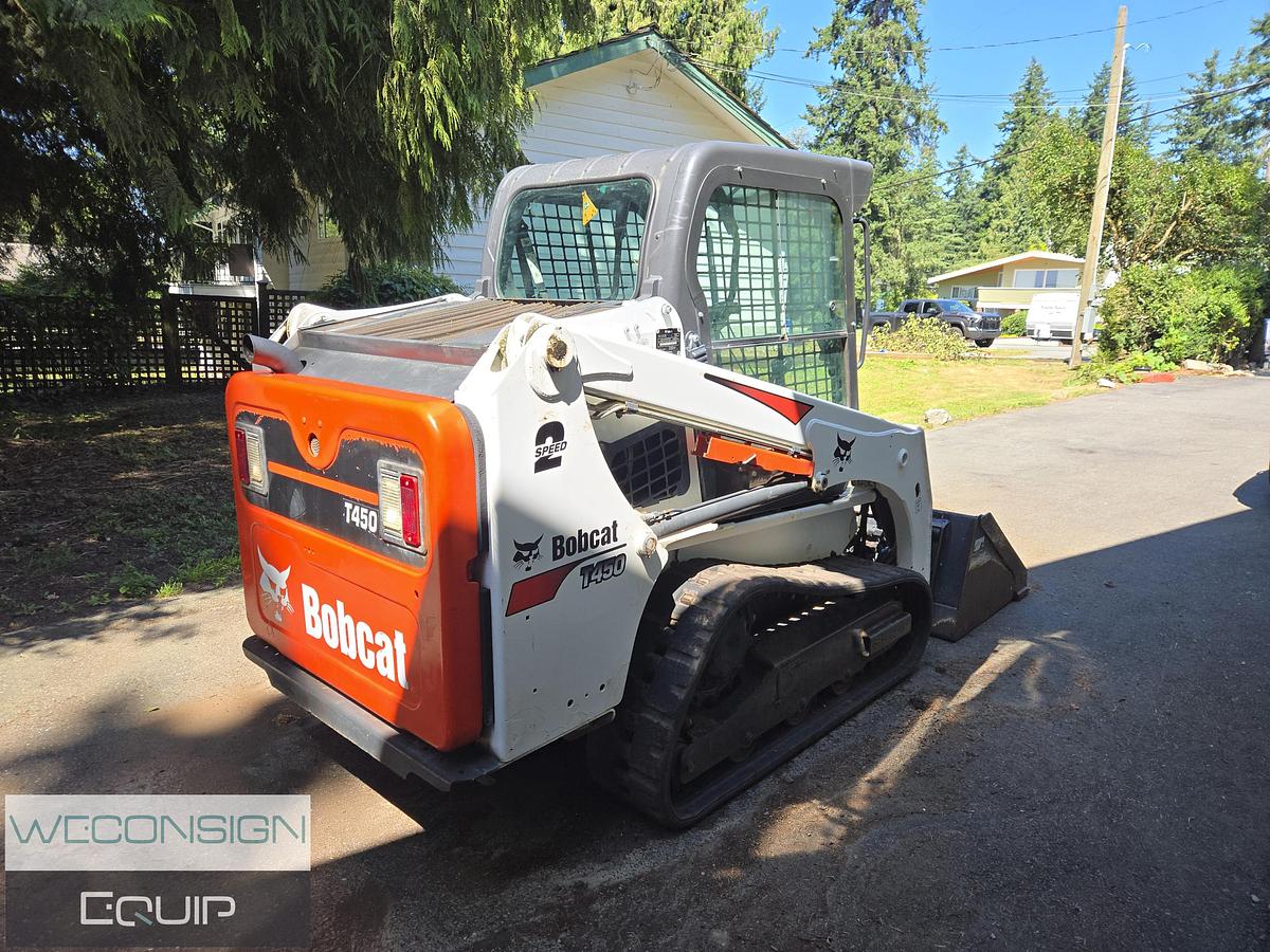 Used 2018 Bobcat T450 Skid Steer/ Track Loader