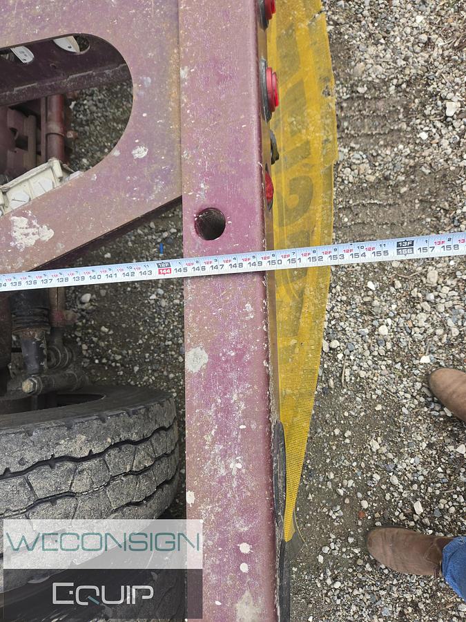 Used 2012 Pacesetter 70T 8 Axle Lowbed/ Lowboy Combination