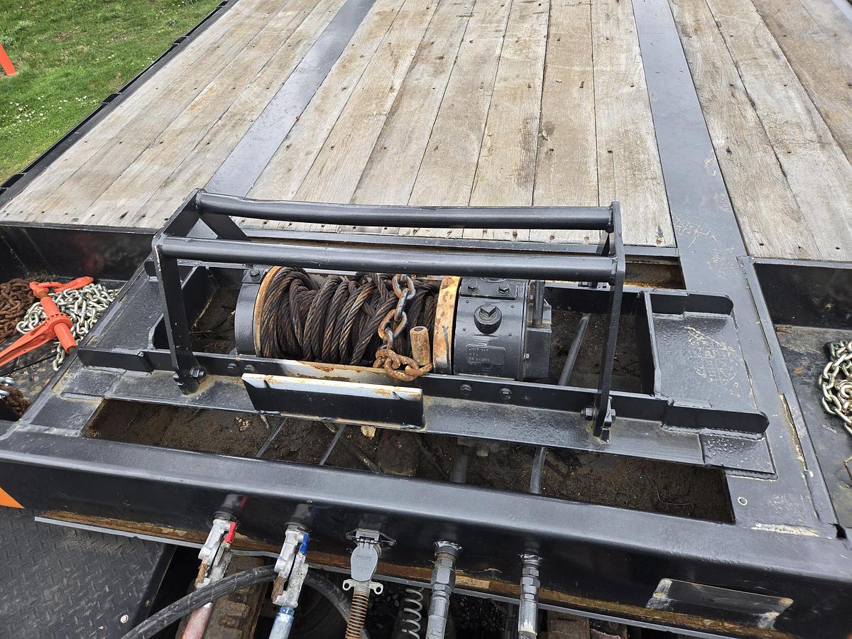 Used 2008 Ledwell Hydraulic Tilt Deck Equipment Trailer