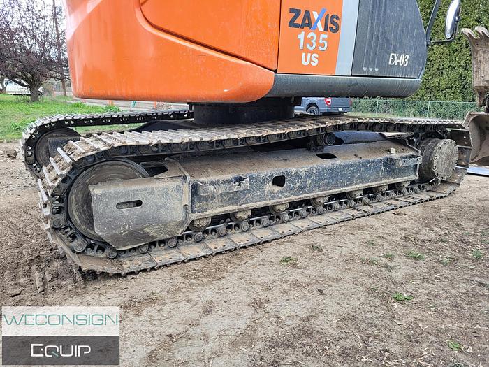 Used 2011 Hitachi ZX135US-3 Excavator