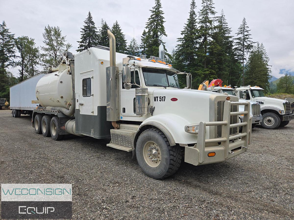 Used 2015 Peterbilt Tri-Axle Hydrovac