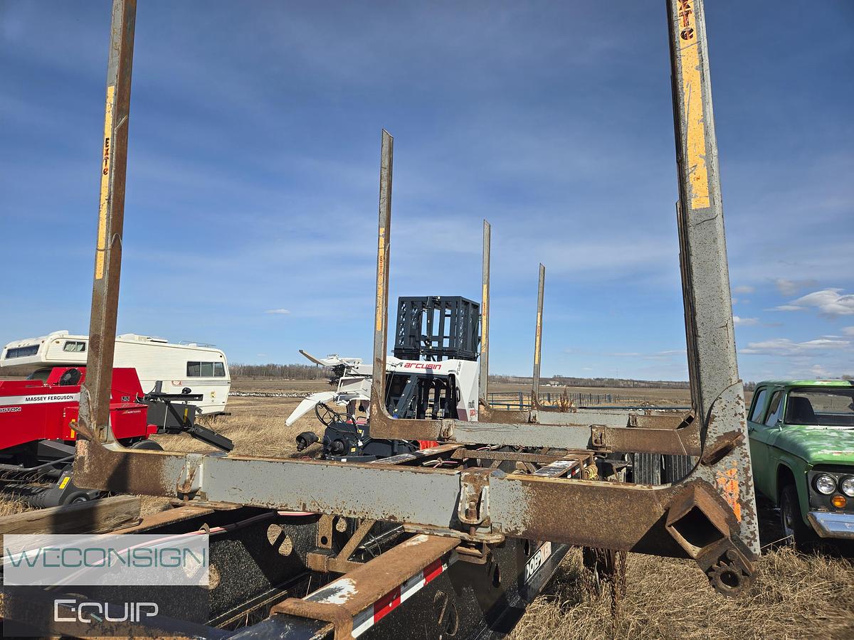 Used 2017 Doepker Hay Rack Logging Trailer