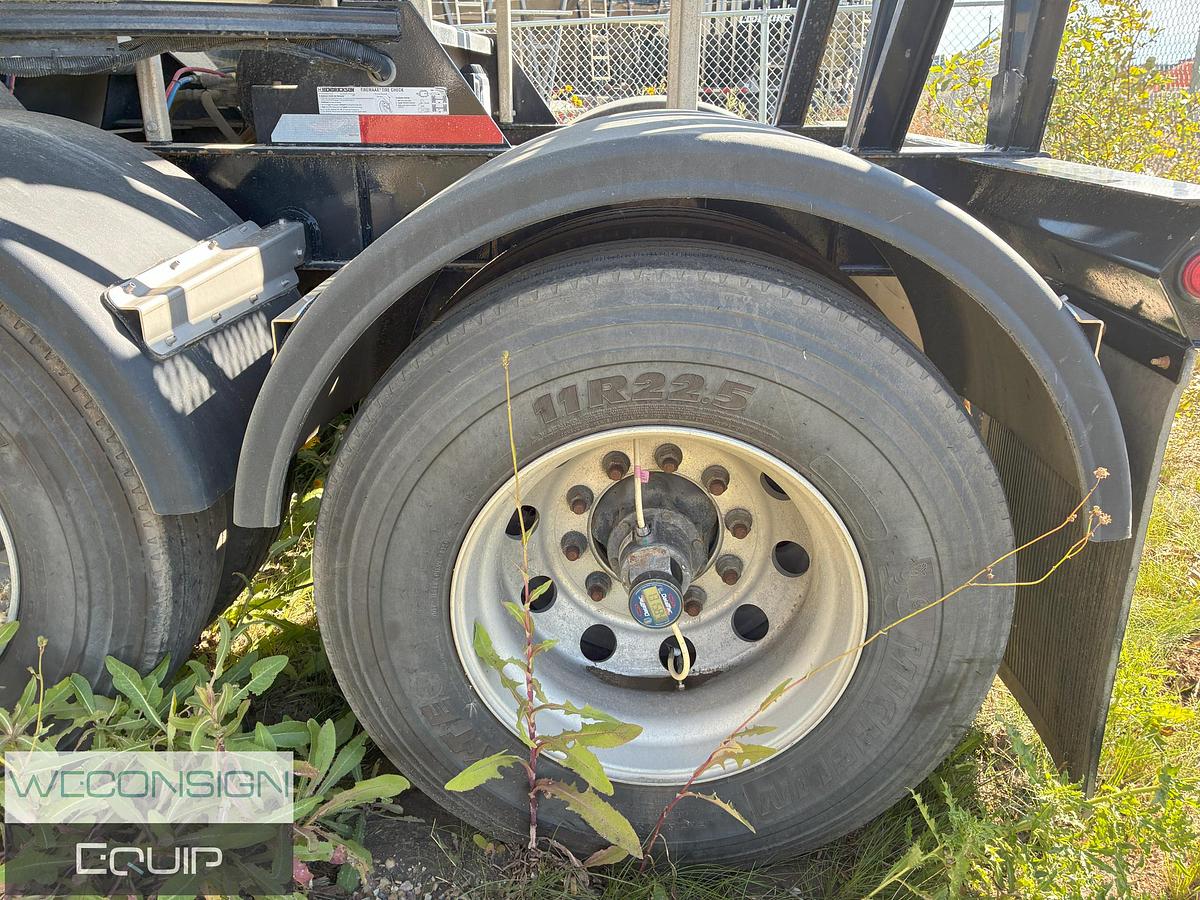 Used 2024 Lode King Super B Bottom End Dump Gravel Trailer