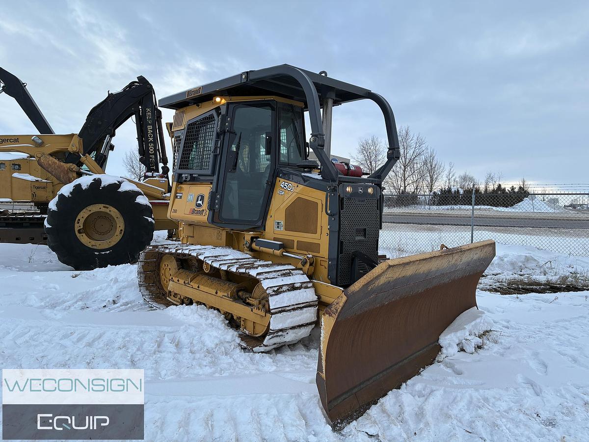 Used 2014 John Deere 450J Dozer