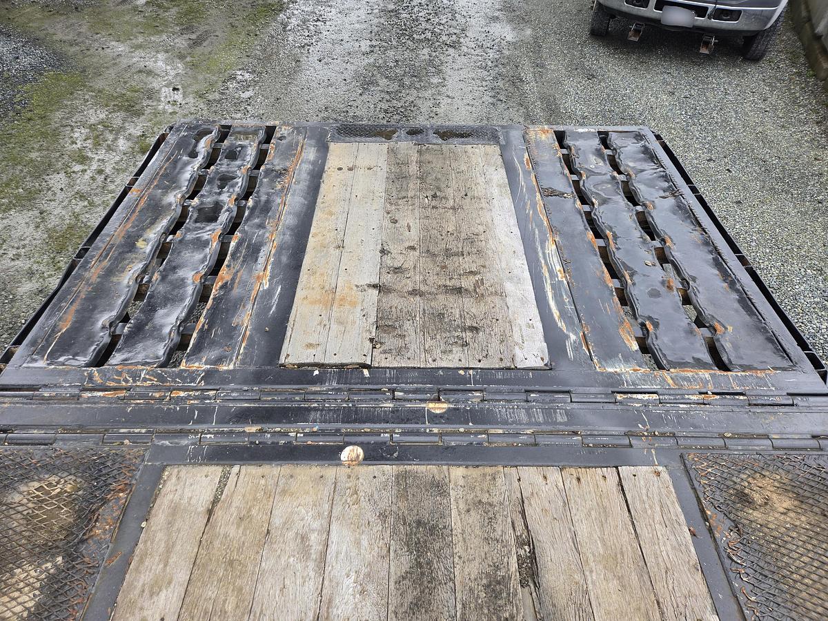 Used 2008 Ledwell Hydraulic Tilt Deck Equipment Trailer