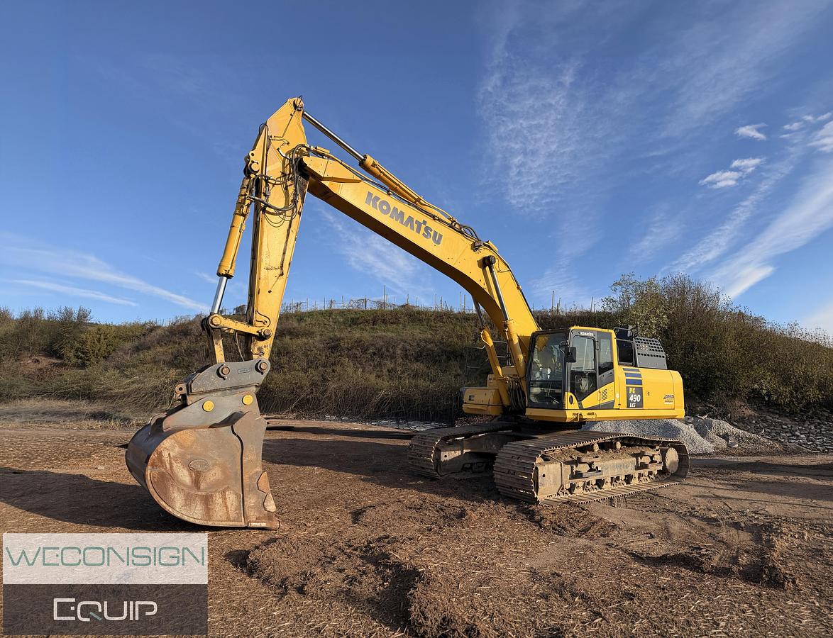 Used 2018 Komatsu PC490LCI-11 Excavator