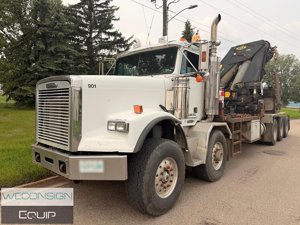 Used 2007 Freightliner FLD120SD 35 Ton Knuckle Boom Truck