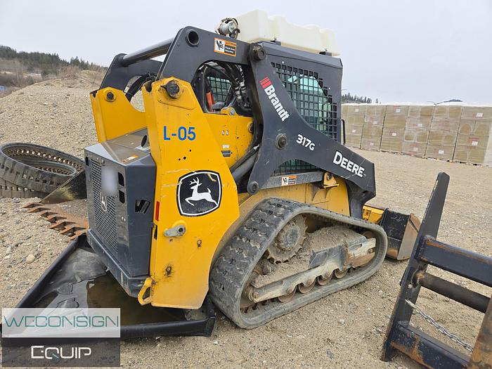 Used 2020 John Deere 317G Skid Steer