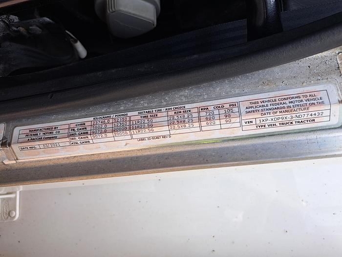 Used 2022 Peterbilt 389 With SUPER 40s HWY Truck Tractor