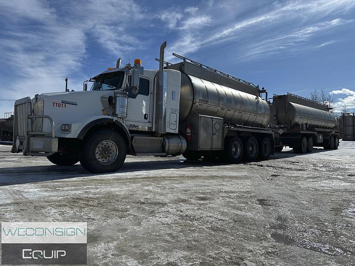 Used 2012 Kenworth T800 Tri-Drive TC407 Tank Truck - #02042