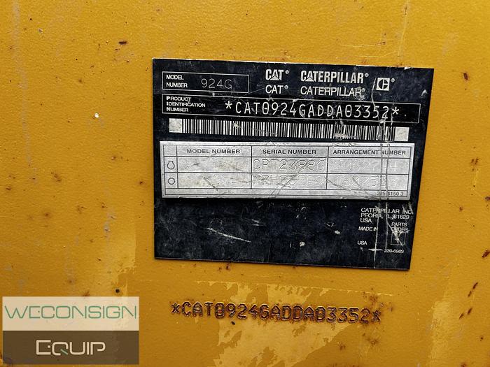 Used 2007 CAT 924G Wheel-Loader (01700)