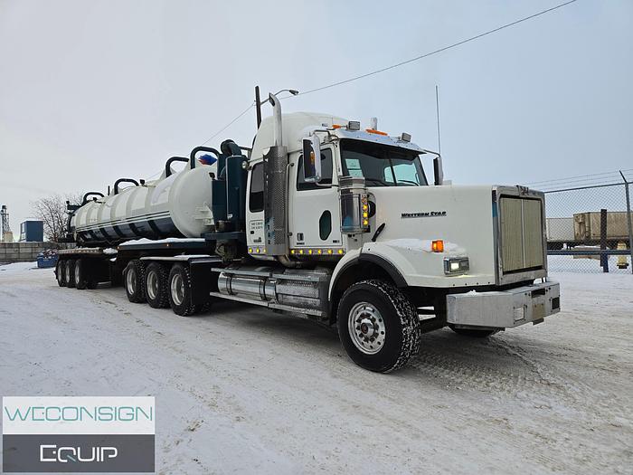 Used 2015 Western Star Tri-Drive Custom Vac Semi Vac