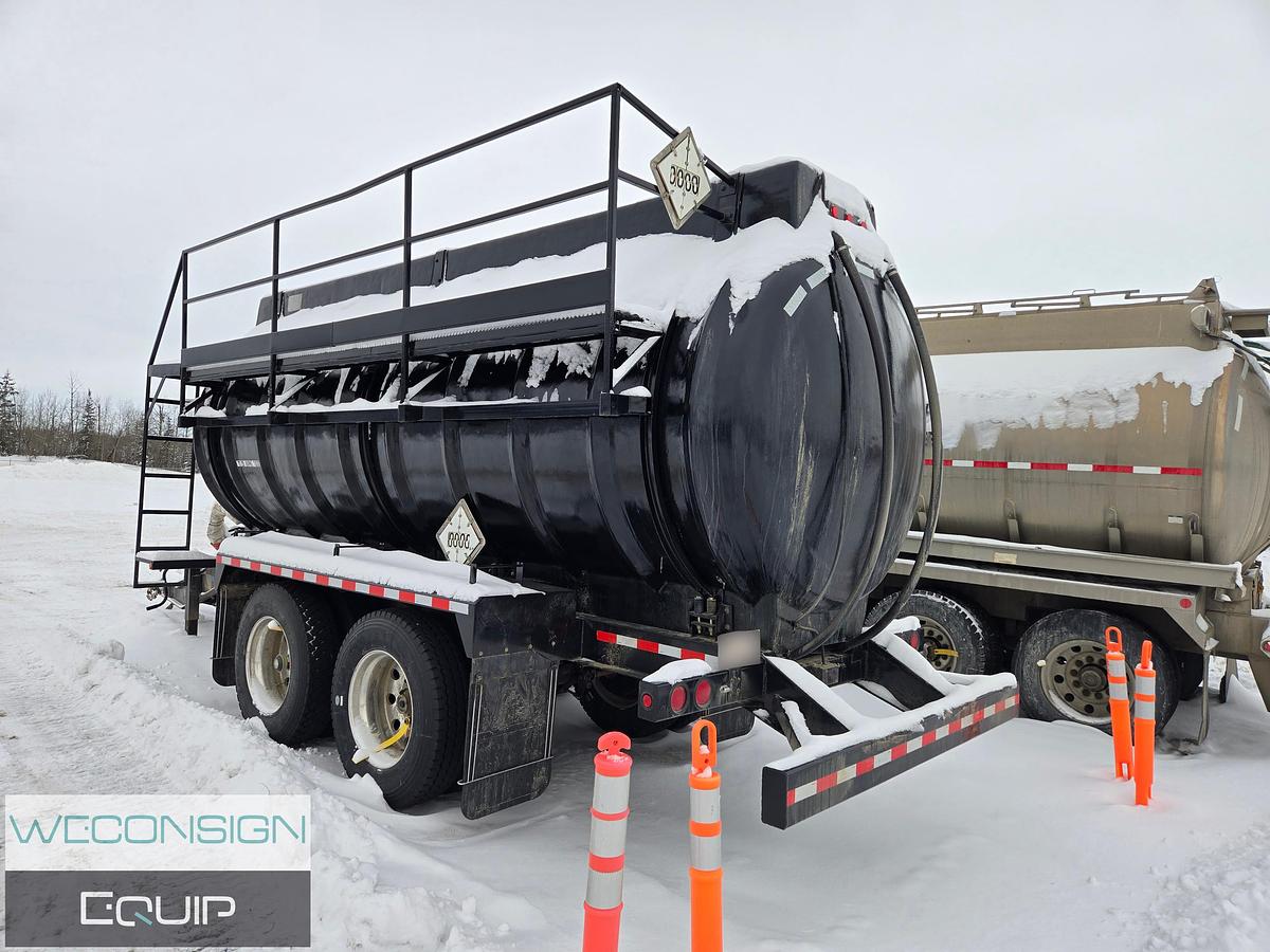 Used 1998 Wabash Tandem 16m3 Tanker Acid Trailer