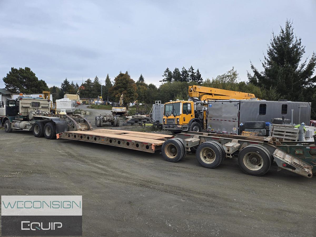 Used 1997 Aspen 50 Ton Lowboy Trailer