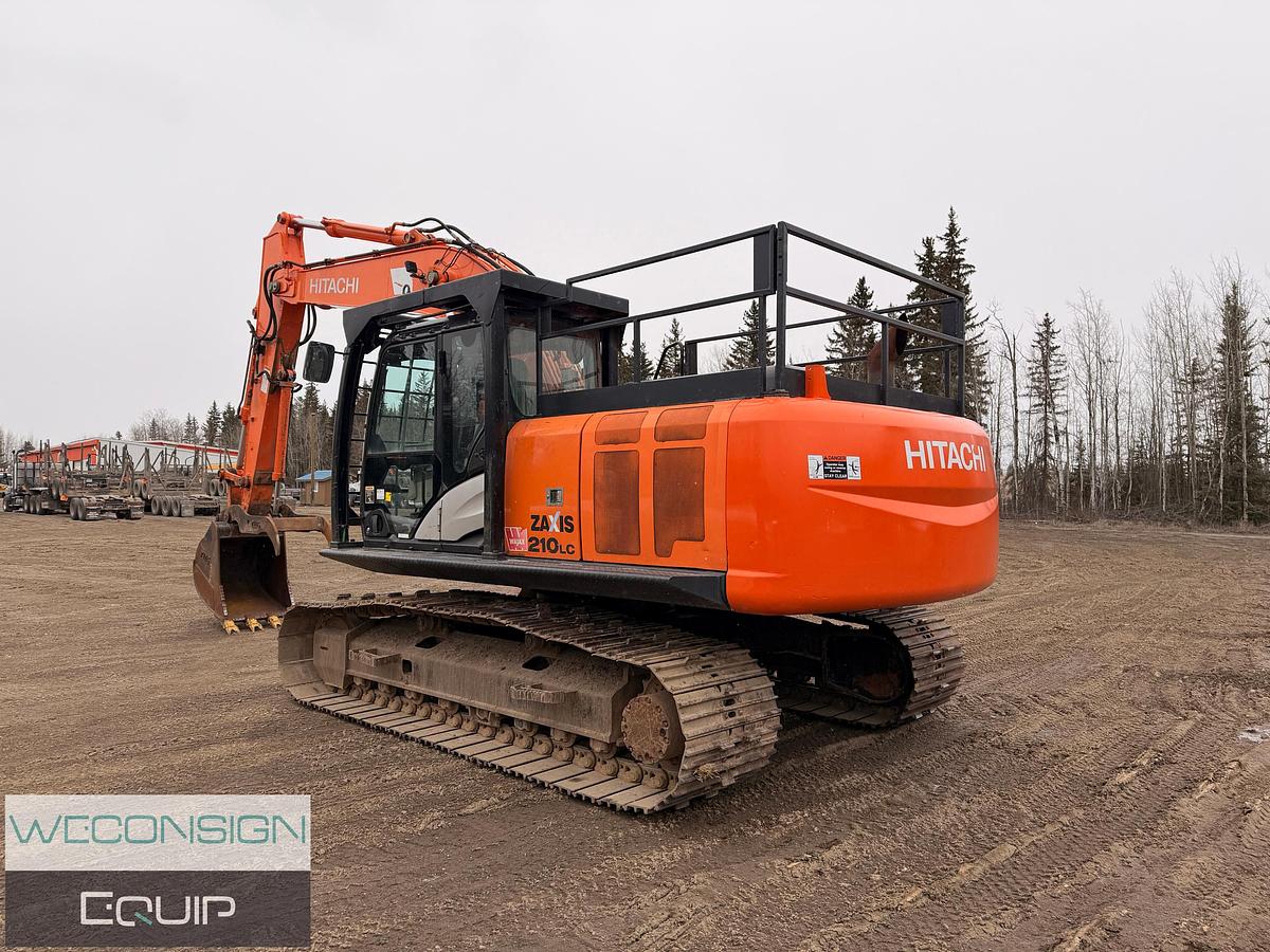 Used 2014 Hitachi ZX210LC-5N Excavator