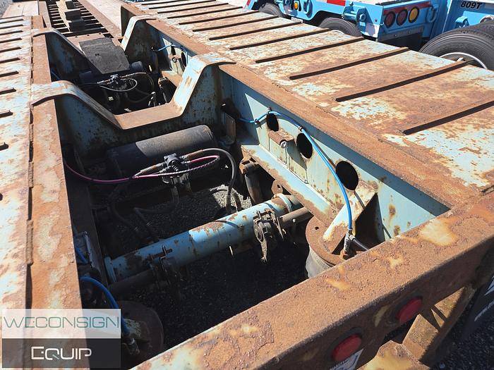 Used 2012 K-Line 7 Axle 50T RGN Lowbed Combination