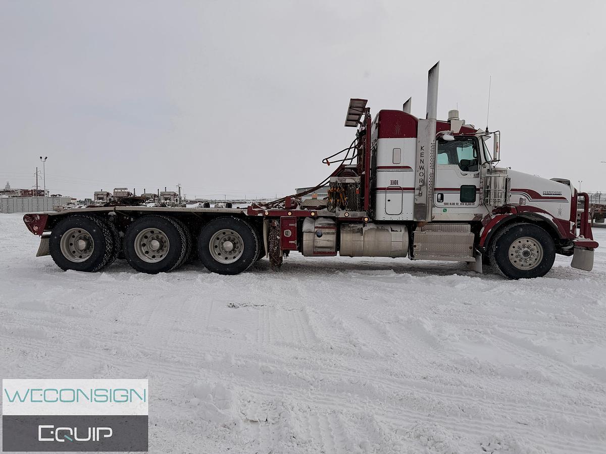 Used 2011 Kenworth T800 Tri Drive Texas Bed Truck