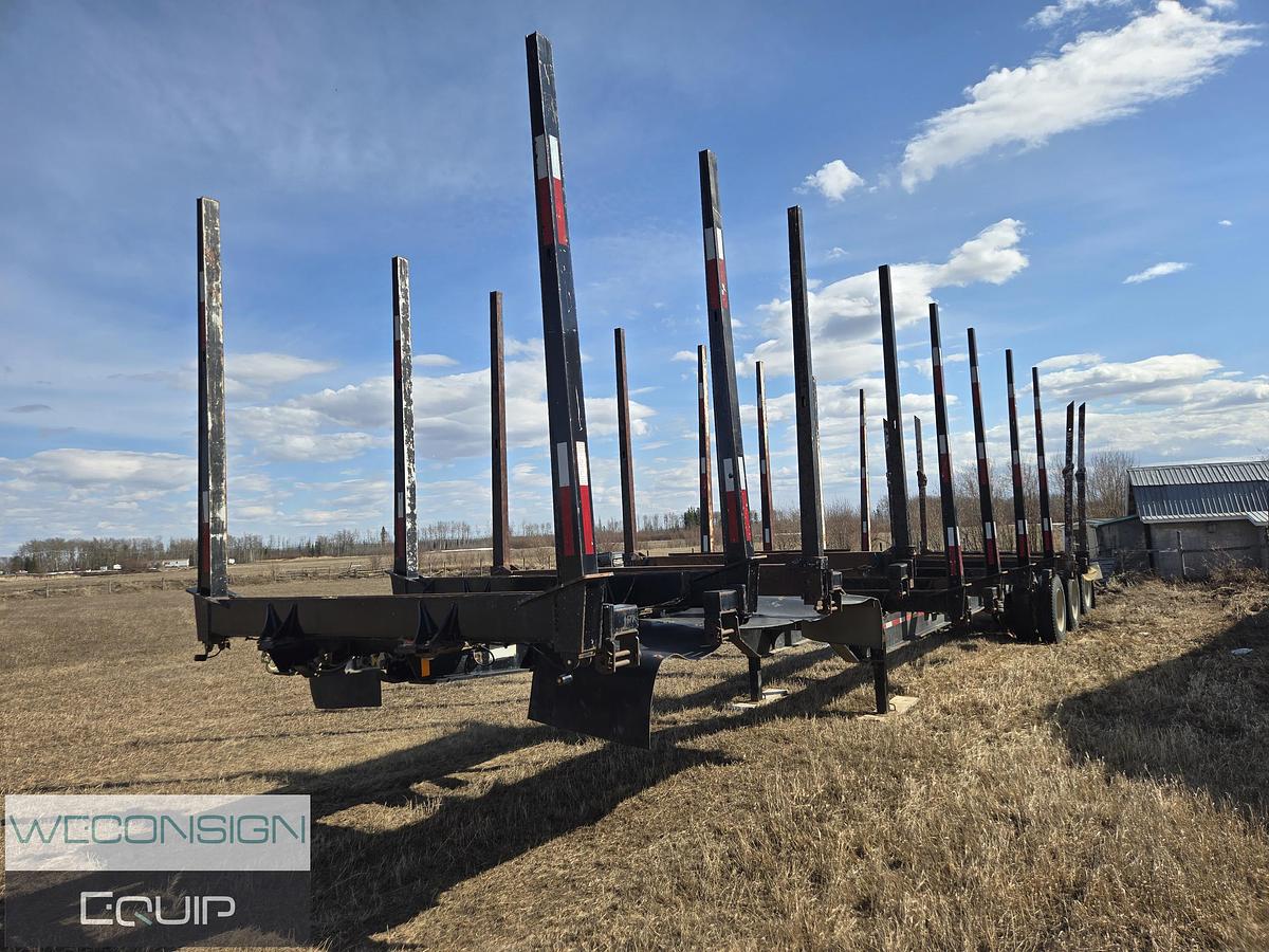 Used 2017 Freflyt 10 Bunk Hayrack Logging Trailer