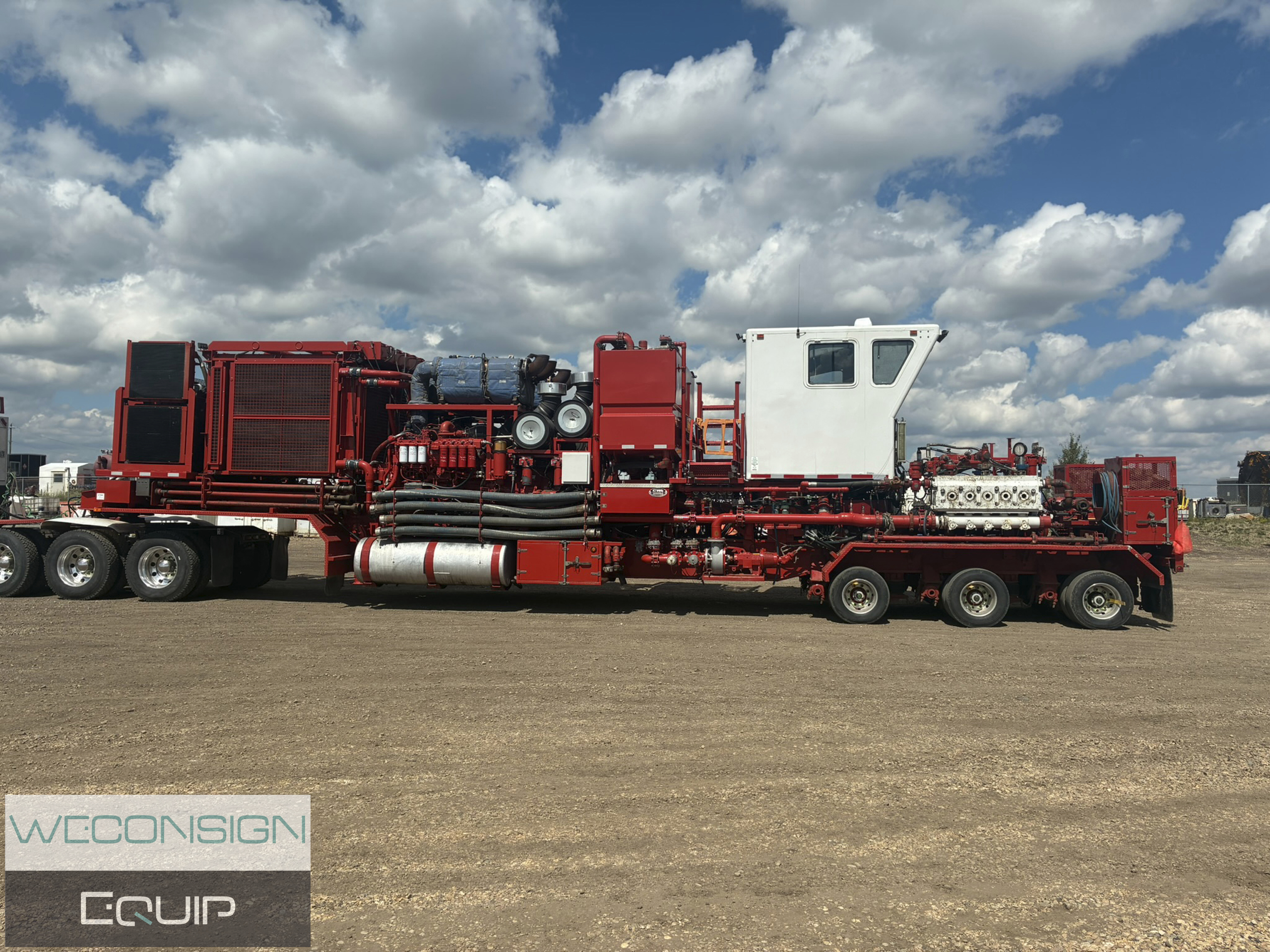Used 2019 MSI 3000HP True Twin Fluid Pumper