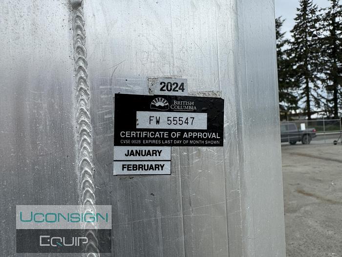 Used 2018 Tycrop Walking Floor/Chip Trailer