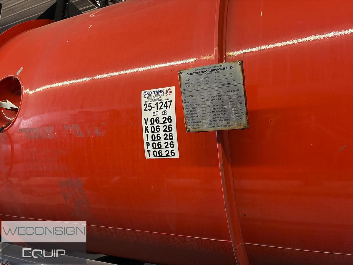 Used 2012 Kenworth T800 Tandem Tri Semi Vac Truck & Trailer