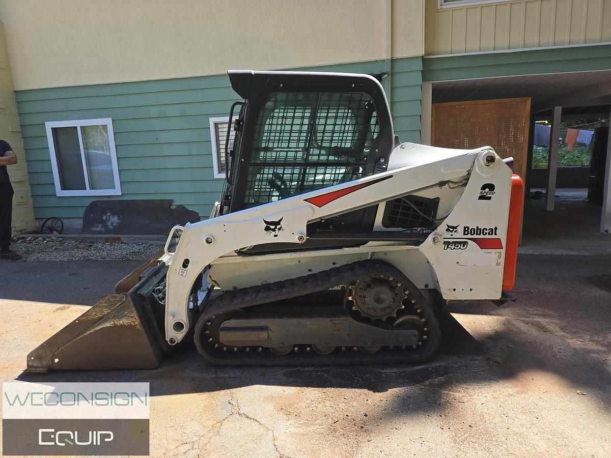 Used 2018 Bobcat T450 Skid Steer/ Track Loader