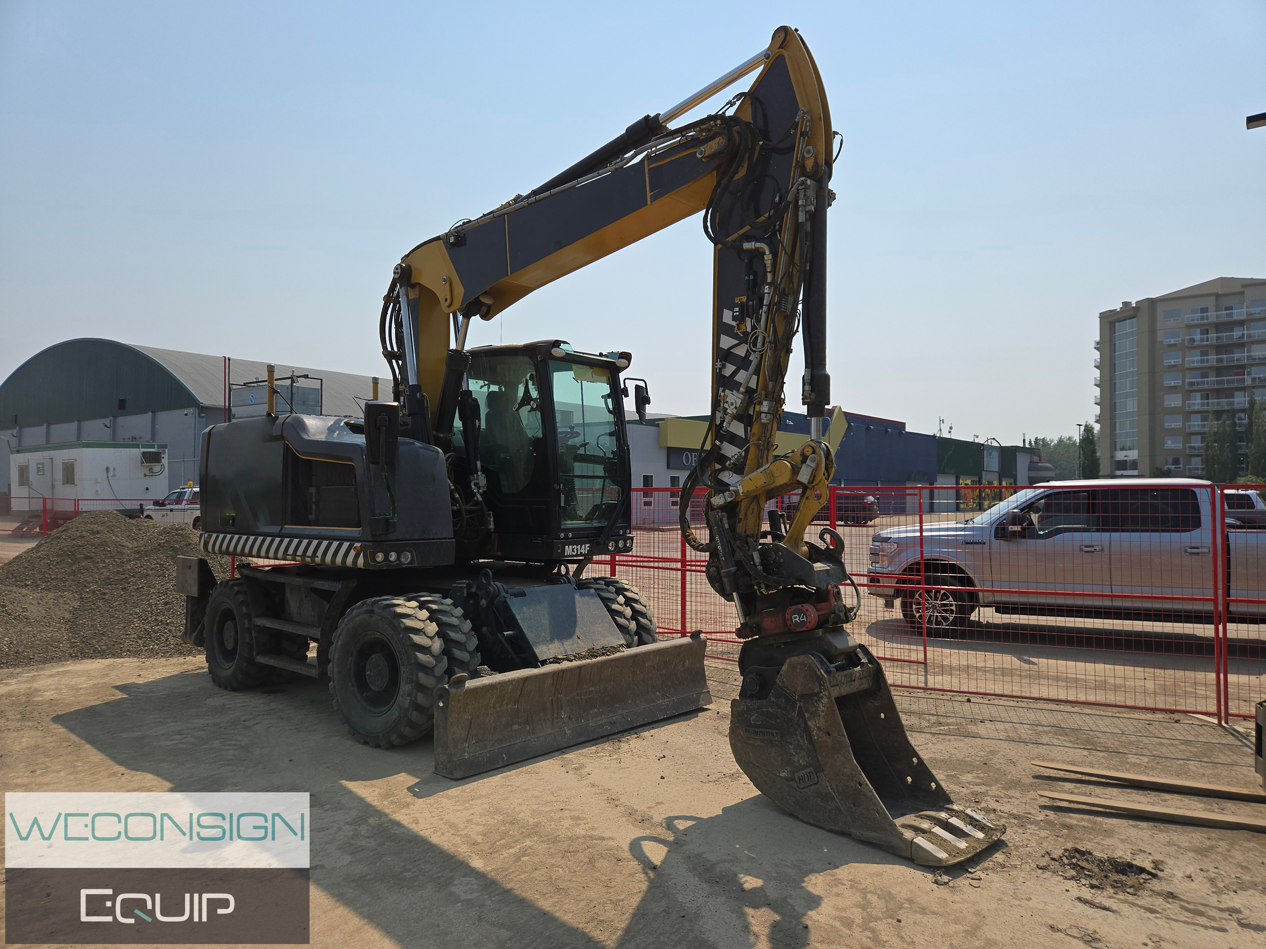 Used 2016 CAT M314F Wheeled Excavator