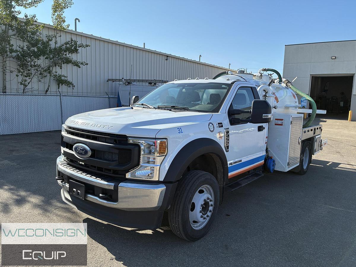 Used 2022 Ford F550 Hydrovac Septic Truck