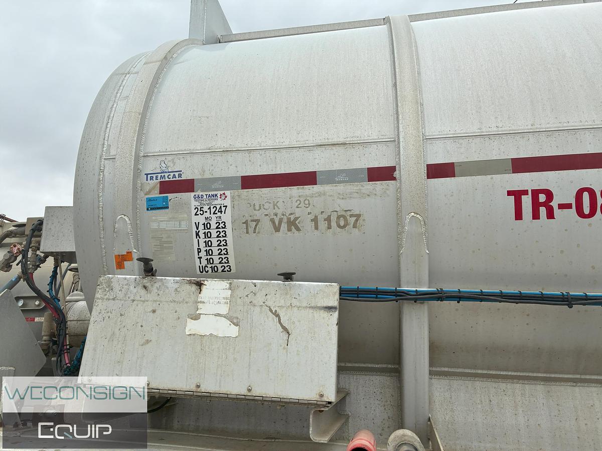 Used 2007 Tremcar DOT 407 Tanker Trailer