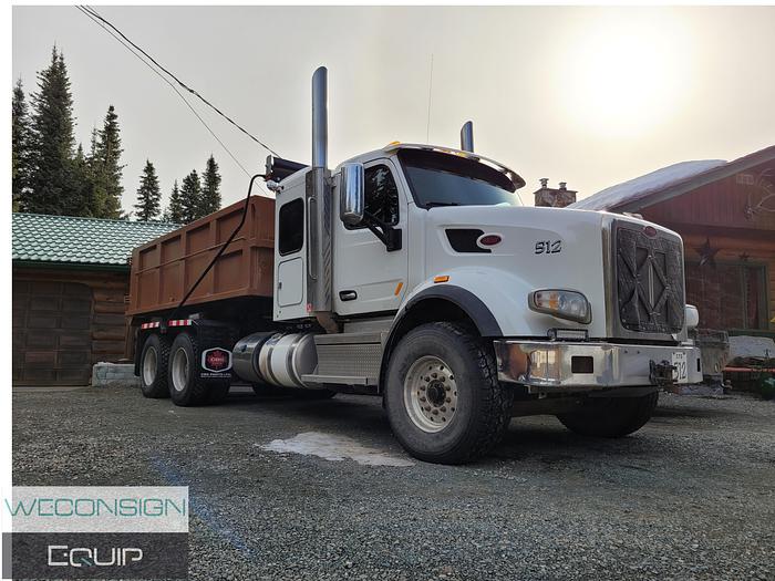 Used 2019 Peterbilt 367 Tandem Roll Off Truck