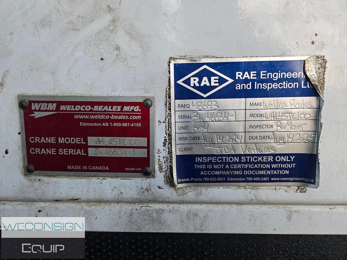 Used 2014 Kenworth C500B 45 Ton Picker Truck