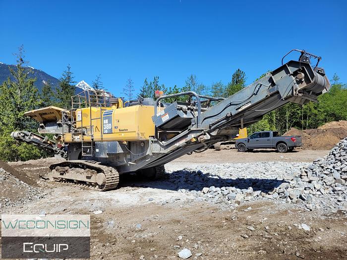 Used 2008 Komatsu JR380 Aggregate