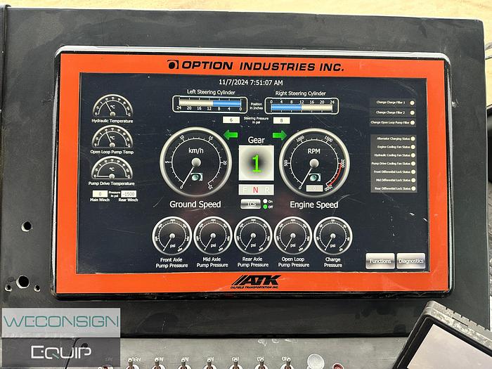 Used 2013 Option Industries Cossack 6 x 6