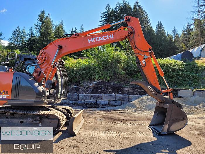 Used 2021 Hitachi ZX135US-6N