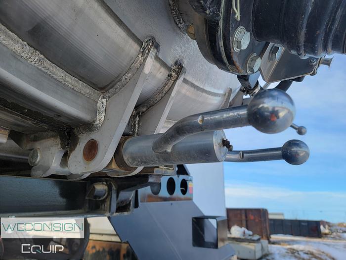 Used 2012 Brenner 407 Stainless Straight Vac Tank Rig Up (not chassis mounted)