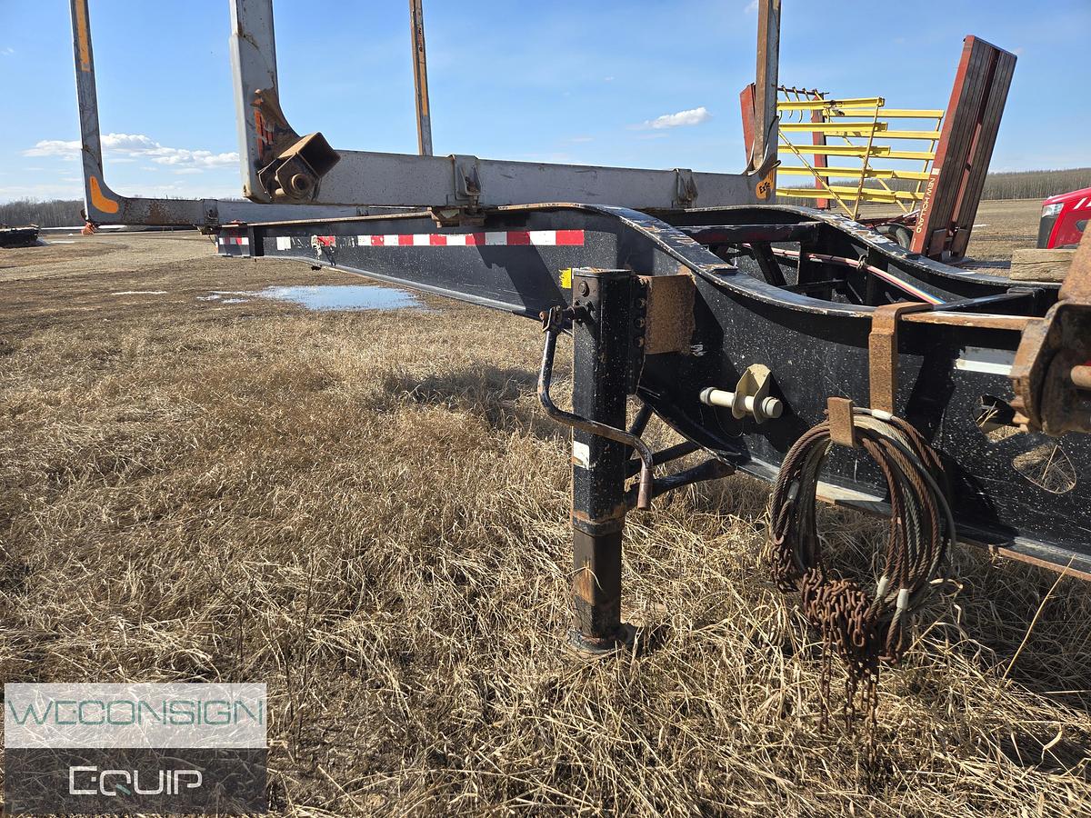 Used 2017 Doepker Hay Rack Logging Trailer