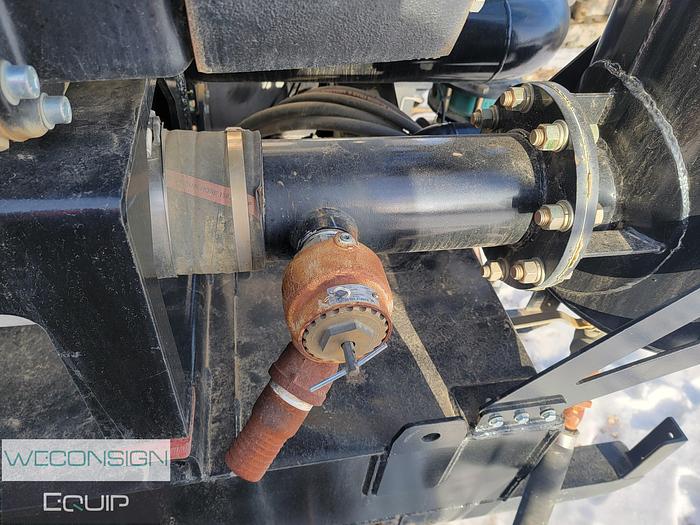 Used 2012 Brenner 407 Stainless Straight Vac Tank Rig Up (not chassis mounted)