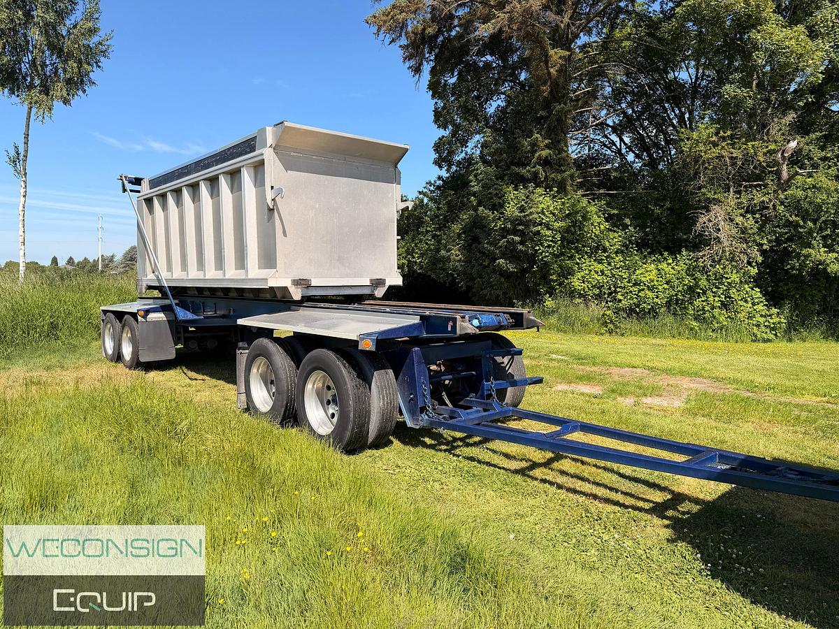 Used 2007 Kenworth W900 Dump Truck w/ K-Line Quad Transfer